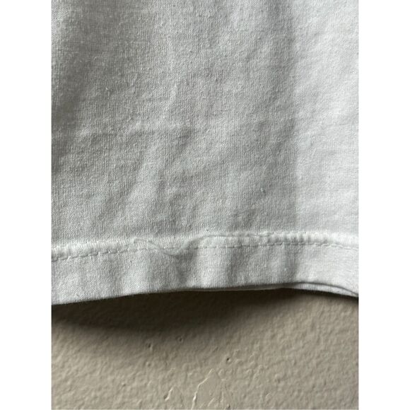 Vintage 90s US NAVY ringer T-Shirt sz Large - navy and white - Picture 10 of 10